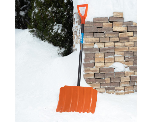 Лопата стальная 470 x 335 х 1335 мм стальной черенок Сибртех 61656