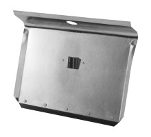 Лопата тротуарная 500 x 400 мм (алюминий) без черенка Сибртех 61657