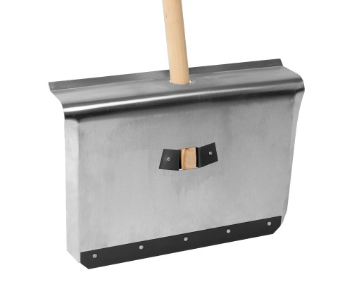 Лопата алюминиевая, тротуарная 500 x 400 х 1420 мм деревянный черенок Сибртех 61658