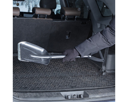 Лопата полипропиленовая 210 х 260 х 700 мм, пластиковый черенок Сибртех 61679