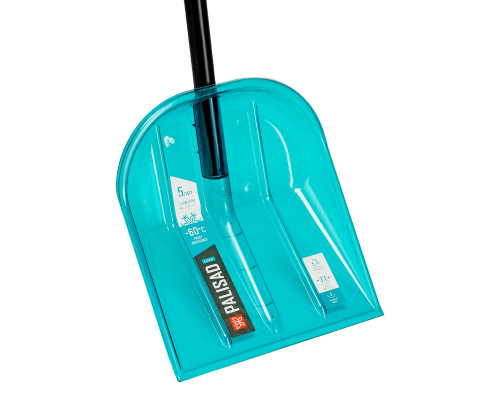 Лопата поликарбонатная 340 х 385 х 1340 мм, алюминиевый черенок Palisad LUXE 61691