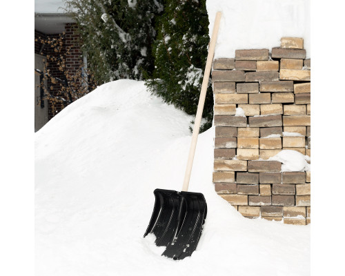 Лопата полипропиленовая 380 х 360 мм, без черенка Сибртех 61696