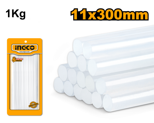 Клеевые стержни INGCO 1 кг 11.2х300 мм AKTGS3011