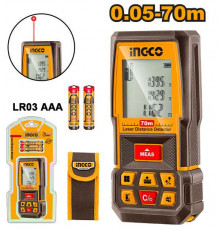 Дальномер лазерный INGCO 70 м, 635 нм HLDD0708