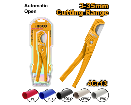 Ножницы для резки ПВХ труб INGCO 3-35 мм HPC0535