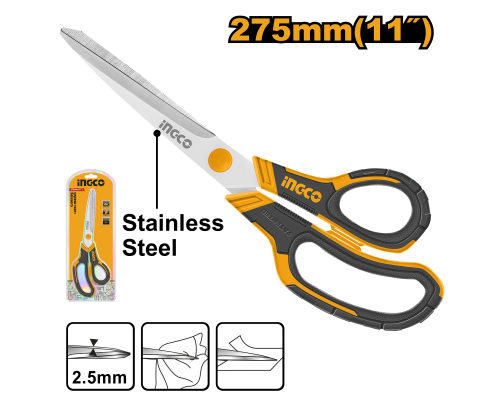 Ножницы универсальные INGCO 275 мм HSCRS812801
