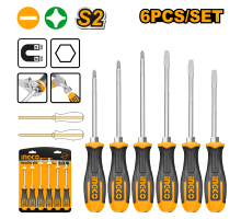 Набор ударных отверток INGCO INDUSTRIAL 6 шт. HSGT680608