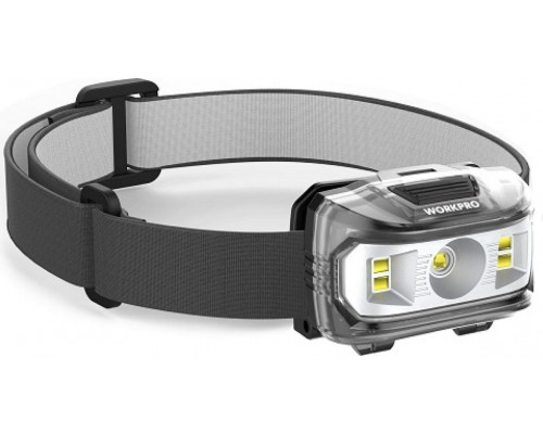 Налобный светодиодный фонарь WORKPRO WE 3AAA LED 300 LM WP353001