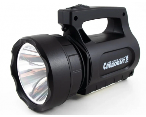 Фонарь ручной аккумуляторный СЛЕДОПЫТ с ручкой "АТОН" 1 LED + 2 COB, 2000мАч, 220B PF-PFL-L71
