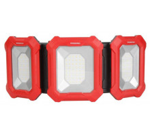 Прожектор светодиодный WORKPRO 1000-2500LM 3-х секционный, перезаряжаемый WP352005
