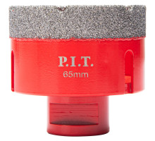 Коронка алмазная по керамограниту P.I.T. 65 мм, M14 AMAS18-0065