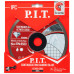 Диск алмазный отрезной сплошной P.I.T. 180x25,4/22,2x1,6 мм ACTW03-C180A