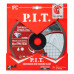 Диск алмазный отрезной сплошной P.I.T. 200x25,4/22,3x1,6 мм ACTW03-C200A
