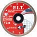 Диск алмазный отрезной Turbo P.I.T. 180x22,2x1,6 мм ACTW03-T180A