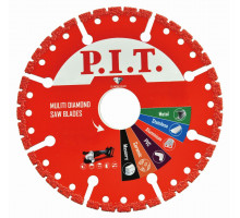 Диск алмазный сегментированный по металлу P.I.T. 125x22,2x2,2 мм ACTW11-0125