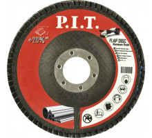 Круг лепестковый шлифовальный P.I.T. 115x22,2 мм, A60 APLS01-11560