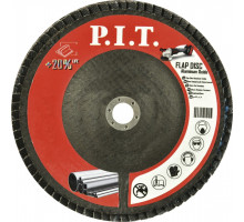 Круг лепестковый шлифовальный P.I.T. 180x22,2 мм, A120 APLS01-18012