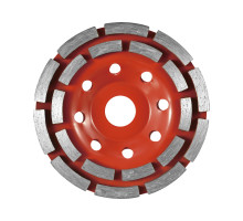 Чашка алмазная шлифовальная двухрядная P.I.T. 125x22,2 мм APLS19-125A