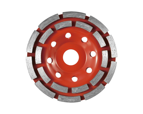 Чашка алмазная шлифовальная двухрядная P.I.T. 125x22,2 мм APLS19-125A