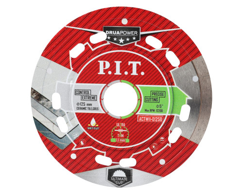 Диск алмазный отрезной ультратонкий P.I.T. ACTW11-0125B