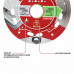 Диск алмазный отрезной ультратонкий P.I.T. ACTW11-0125B