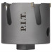 Коронка универсальная P.I.T. 80x60 мм, TCT зуб, сухое сверление AMED13-0080