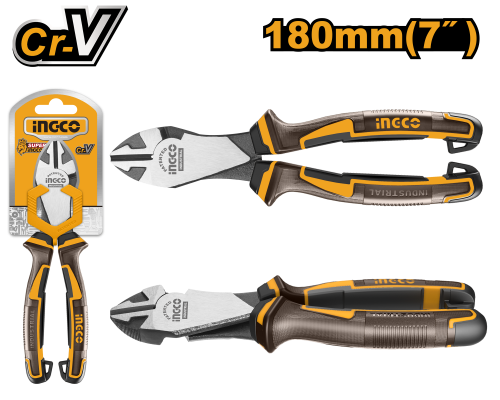 Бокорезы усиленные INGCO INDUSTRIAL 180 мм HHDCP28188