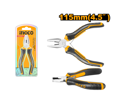 Плоскогубцы мини INGCO 115 мм HMCP08115