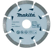 Диск алмазный Makita сегмент по бетону/мрамору 115х22,2х7 D-52750