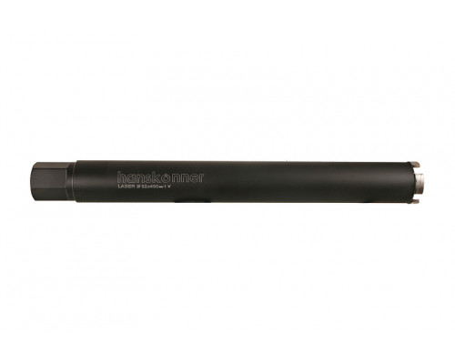Коронка алмазная LASER по железобетону 52 мм, 1 1/4" ,L=450 мм Hanskonner H1055-11-52 Коронка алмазная LASER по железобетону 52 мм, 1 1/4" ,L=450 мм Hanskonner H1055-11-52