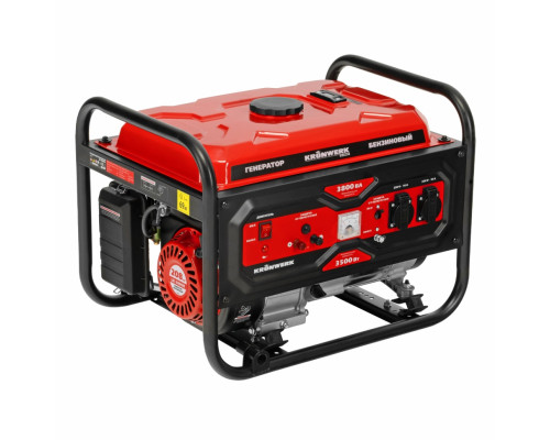 Генератор бензиновый 3,8 кВт, 230 В, ручной стартер Kronwerk LK-3800R 94522 Генератор бензиновый 3,8 кВт, 230 В, ручной стартер Kronwerk LK-3800R 94522