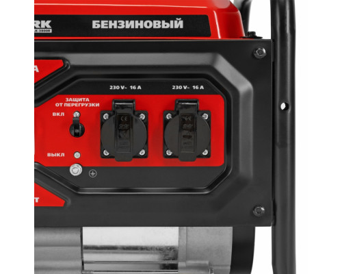 Генератор бензиновый 3,8 кВт, 230 В, ручной стартер Kronwerk LK-3800R 94522 Генератор бензиновый 3,8 кВт, 230 В, ручной стартер Kronwerk LK-3800R 94522
