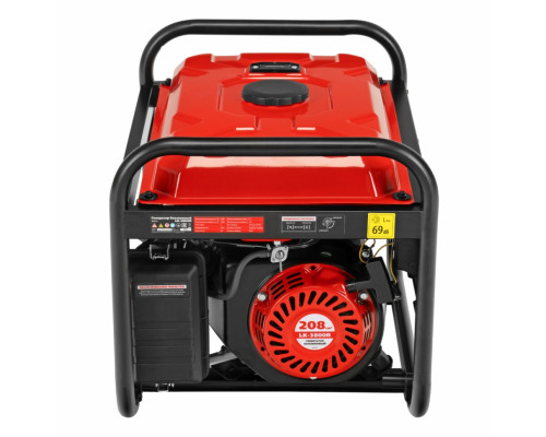 Генератор бензиновый 3,8 кВт, 230 В, ручной стартер Kronwerk LK-3800R 94522 Генератор бензиновый 3,8 кВт, 230 В, ручной стартер Kronwerk LK-3800R 94522