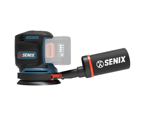 Машина шлифовальная эксцентриковая аккумуляторная SENIX X2 20V, 125мм, без акб и зу, PSX2-M1-EU-0 Машина шлифовальная эксцентриковая аккумуляторная SENIX X2 20V, 125мм, без акб и зу, PSX2-M1-EU-0