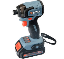 Винтоверт ударный аккумуляторный SENIX PDIX2-M6-EU, 1 акб, зу