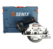 Пила циркулярная аккумуляторная SENIX PSCX2-M5-EU SET 1 акб, зу