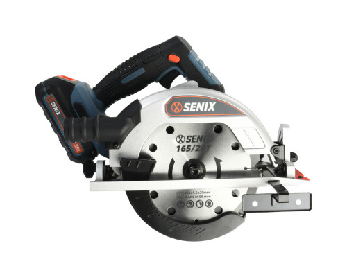 Пила циркулярная аккумуляторная SENIX PSCX2-M5-EU SET 1 акб, зу Пила циркулярная аккумуляторная SENIX PSCX2-M5-EU SET 1 акб, зу