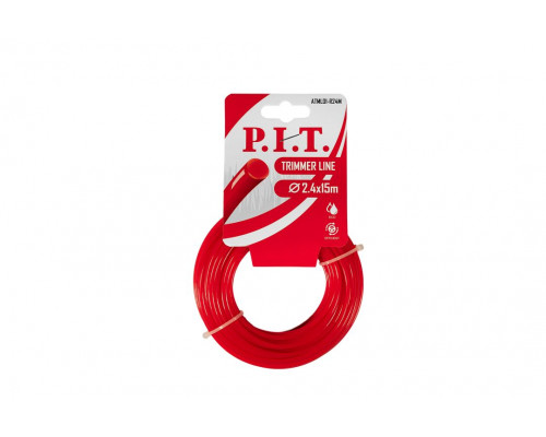 Леска для триммеров круг P.I.T. 15 м x 2,4 мм ATML01-R24M Леска для триммеров круг P.I.T. 15 м x 2,4 мм ATML01-R24M