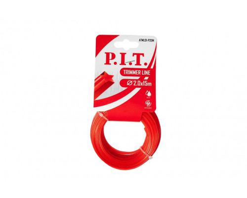 Леска для триммеров звезда P.I.T. 15 м x 2,0 мм ATML01-P20M