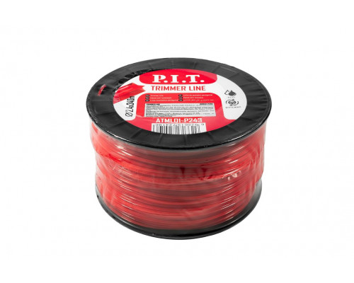 Леска для триммеров звезда P.I.T. 3LB 2,4 мм, бухта 340 м ATML01-P243 Леска для триммеров звезда P.I.T. 3LB 2,4 мм, бухта 340 м ATML01-P243