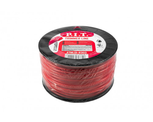 Леска для триммеров круг P.I.T. 3LB 3,0 мм, бухта 167 м ATML01-R303