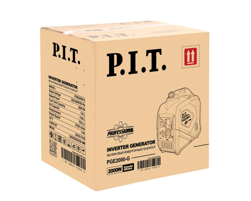 Генератор бензиновый инверторный P.I.T. PGE2000-G Генератор бензиновый инверторный P.I.T. PGE2000-G