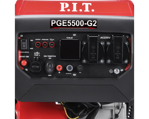 Генератор бензиновый инверторный P.I.T. PGE5500-G2 Генератор бензиновый инверторный P.I.T. PGE5500-G2
