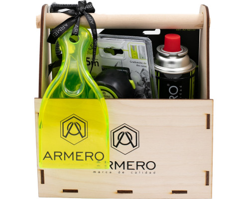 Подарочный набор инструментов в деревянном ящике ARMERO A312/152