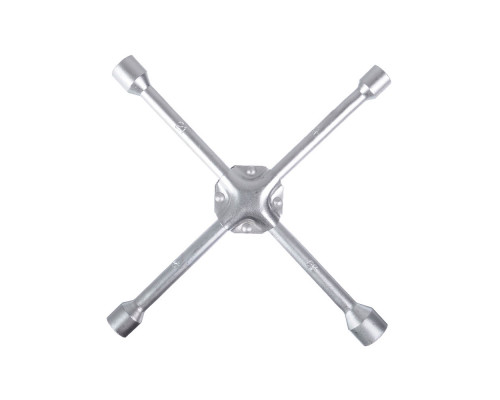 Баллонный крестовой ключ ЕРМАК 17-19-21-23 мм усиленный, сатин, SJ012P 766-002