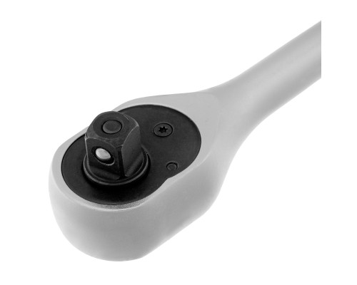 Ключ-трещотка 3/8", 90 зубьев, с быстрым сбросом, CrV Denzel 14032