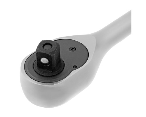 Ключ-трещотка 1/2", 90 зубьев, с быстрым сбросом, CrV Denzel 14033