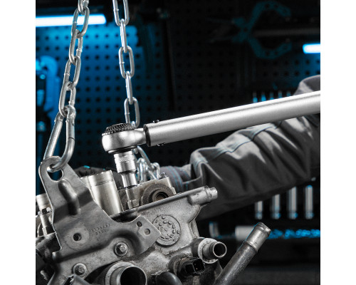 Ключ динамометрический, 20-200 Нм, 1/2", CrV Gross 14181