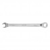 Ключ комбинированный трещоточный 8 мм, CrV, матовый хром Denzel 14702