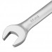 Ключ комбинированный трещоточный 15 мм, CrV, матовый хром Denzel 14709